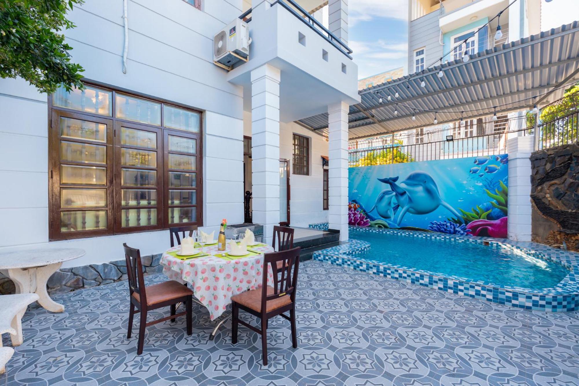 Villa 47 - Gan Bien Bai Sau - Phong Khach Co May Lanh Vũng Tàu Ngoại thất bức ảnh